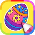 easter coloring pages android application logo